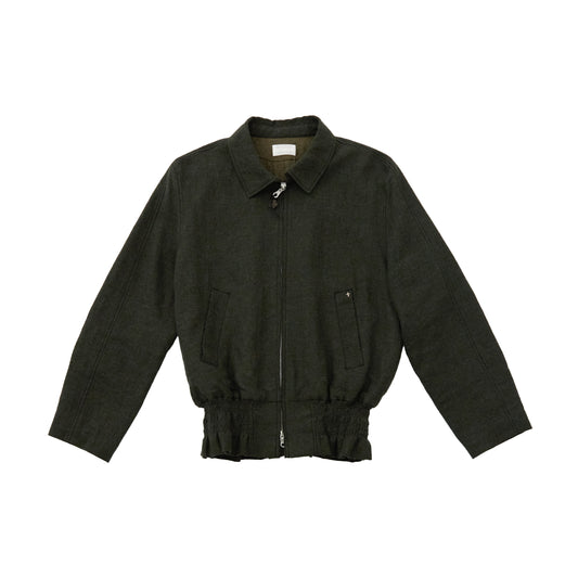 AKARI SHIRRING BLOUSON