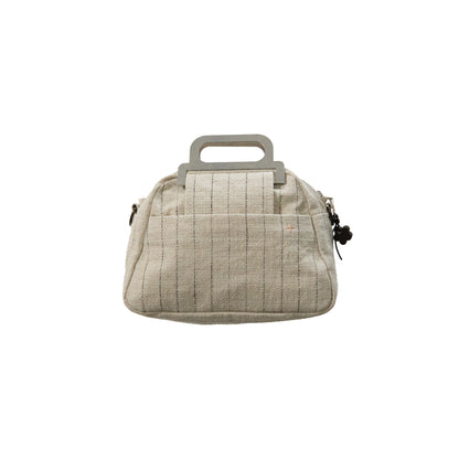 METAL HANDLE MINI BAG