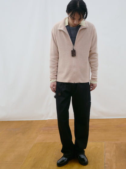 CHARACTERS ZIP-UP KNIT