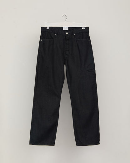 MODERN DENIM PANTS  BLACK