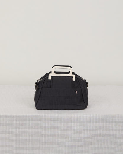 METAL HANDLE MINI BAG