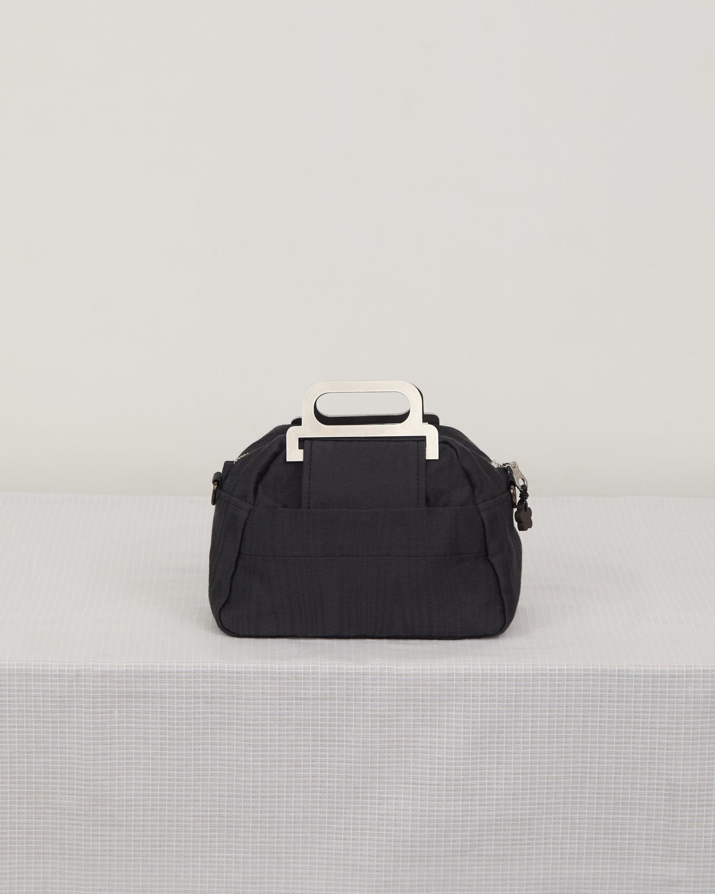 METAL HANDLE MINI BAG