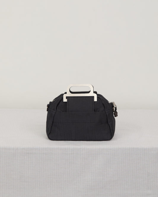 METAL HANDLE MINI BAG