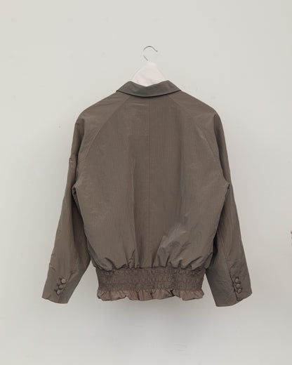 AKARI SHIRRING BLOUSON