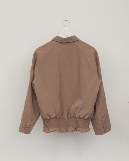 AKARI SHIRRING BLOUSON